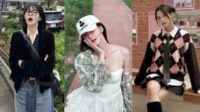 10 Gaya Chic Lee Ji Woo (Study Group) Inspirasi OOTD