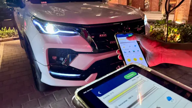 Lampu Motor Dakar Carbon RSi: Canggih, Terkoneksi HP