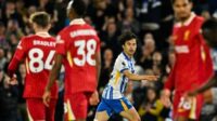 Liverpool Takluk Dramatis di Brighton, Mo Salah Kapten Gagal