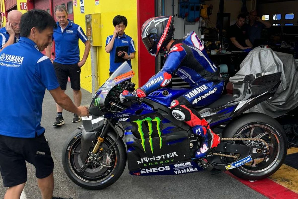 Yamaha V4 M1: Mesin Baru, Dominasi Sirkuit Segera Tiba