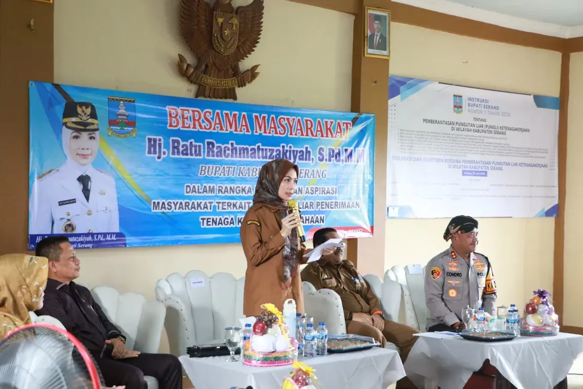 Bupati & Kapolres Serang Perang Lawan Calo Tenaga Kerja!