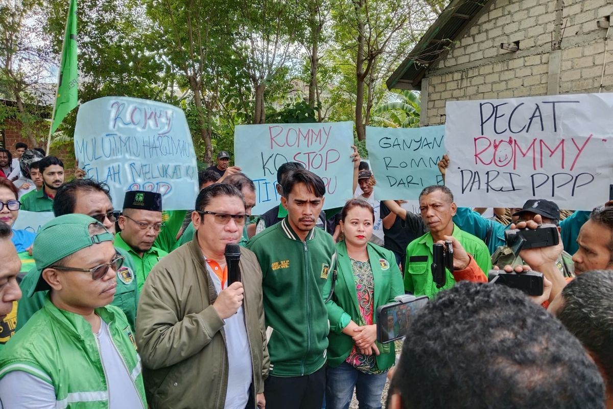 PPP NTT Desak Pecat Rommy: Aksi Demo Besar-besaran