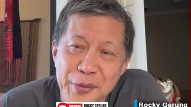 Rocky Gerung Desak DPR Lanjutkan Pemakzulan Gibran Rakabuming