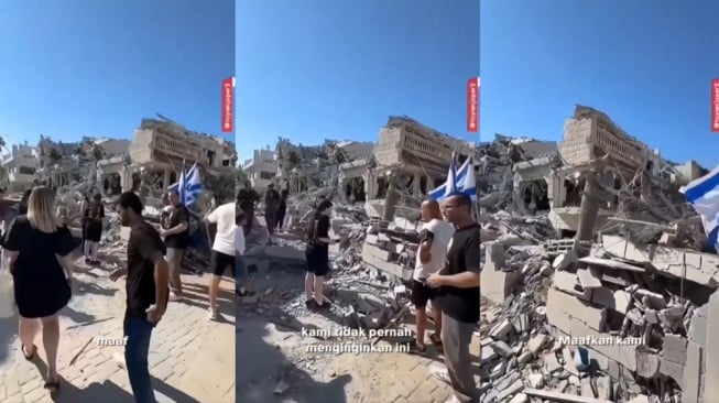Rumah Hancur, Ratapan Israel: Iran, Hentikan Serangan Rudal Sekarang!