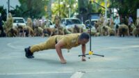 Wali Kota Bogor Tantang ASN Push Up, Kinerja Belum Optimal