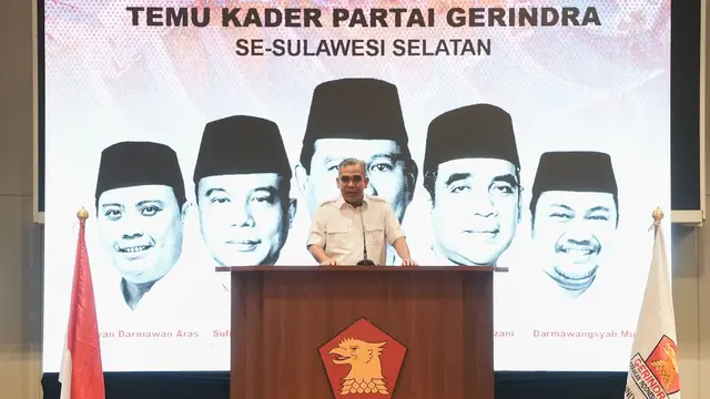 Dukungan Solid Kader Gerindra Sulsel untuk Prabowo Subianto