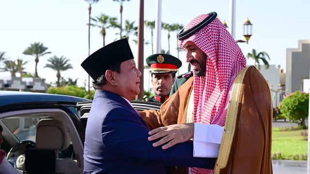 Prabowo Subianto, Sambutan Hangat Pangeran MBS di Jeddah