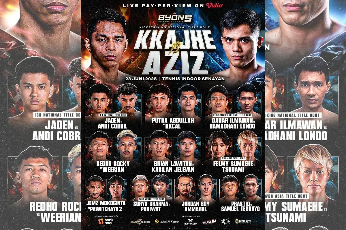 Saksikan 11 Pertempuran Epik BYON Combat Showbiz Vol 5